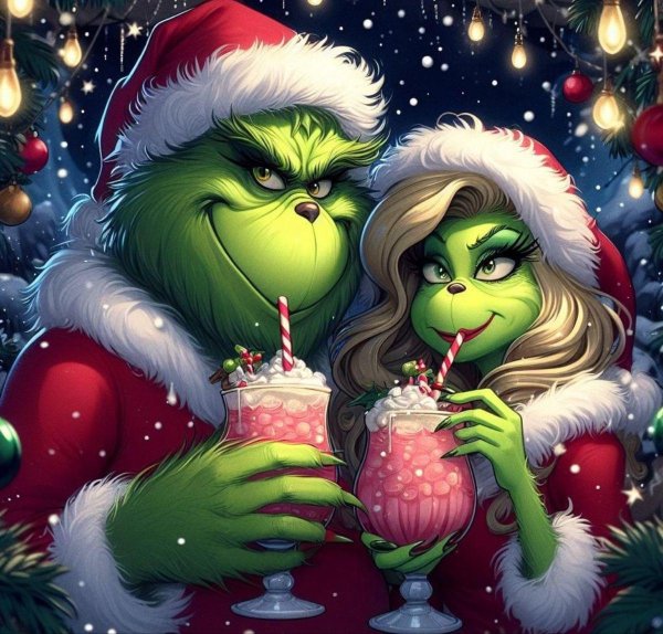 гринч новогодний