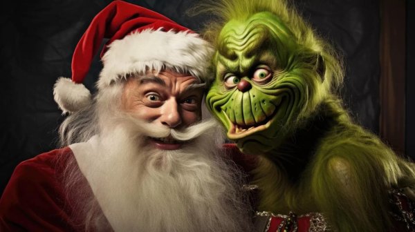 гринч с новым годом