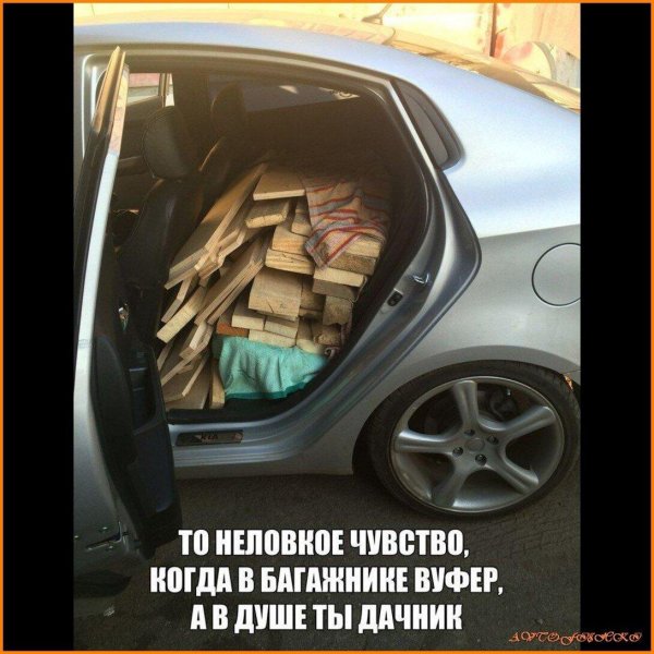 машина багажник