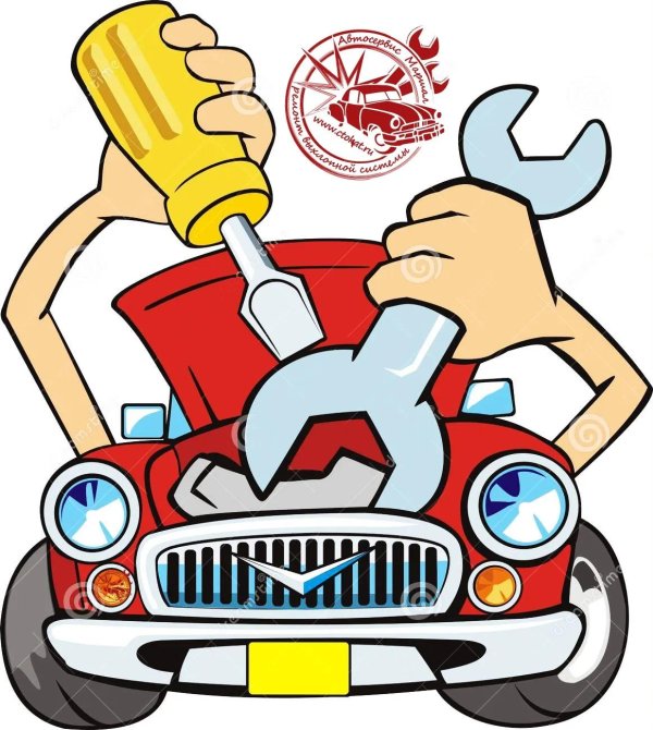 мультяшные автомеханики