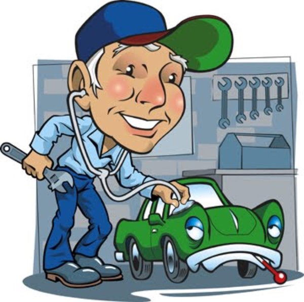 автослесарь рисунок