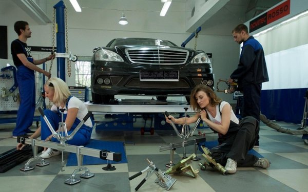 станция техобслуживания автомобилей