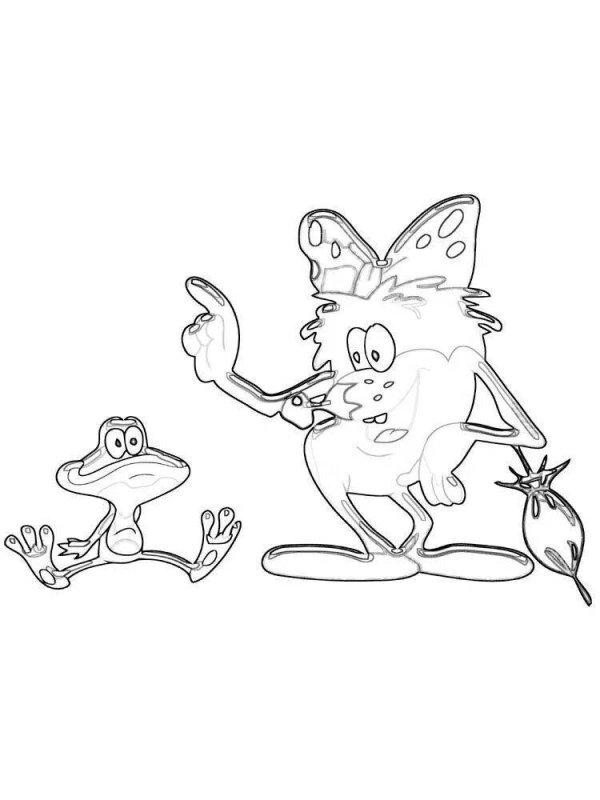 раскраска дюдюка