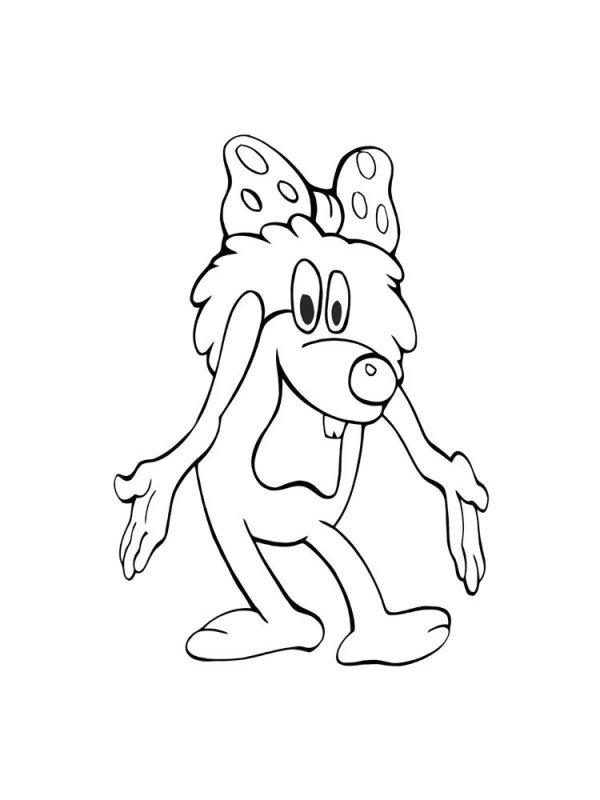 раскраска дюдюка