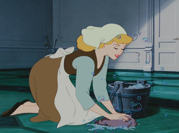 золушка уборка