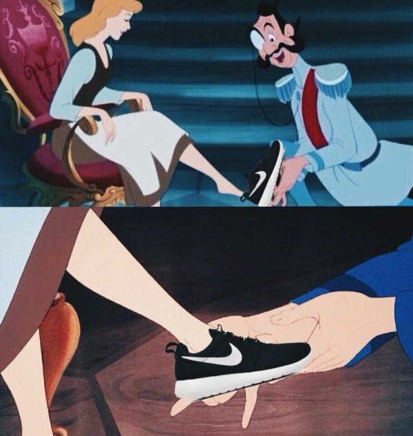 золушка теряет туфельку