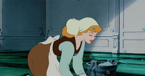 золушка за работой