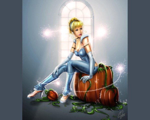 золушка рисунки