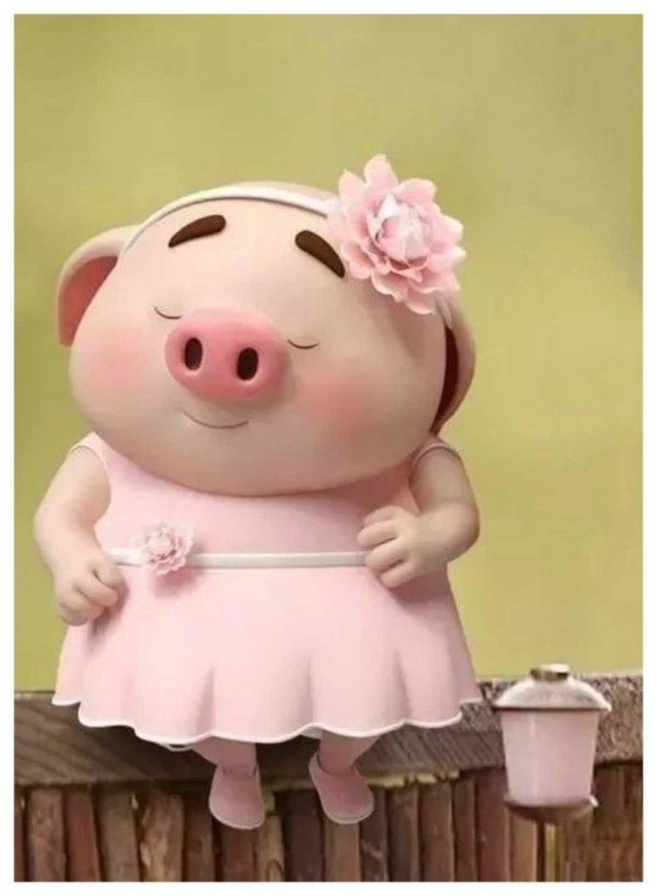 cerdito enamorado