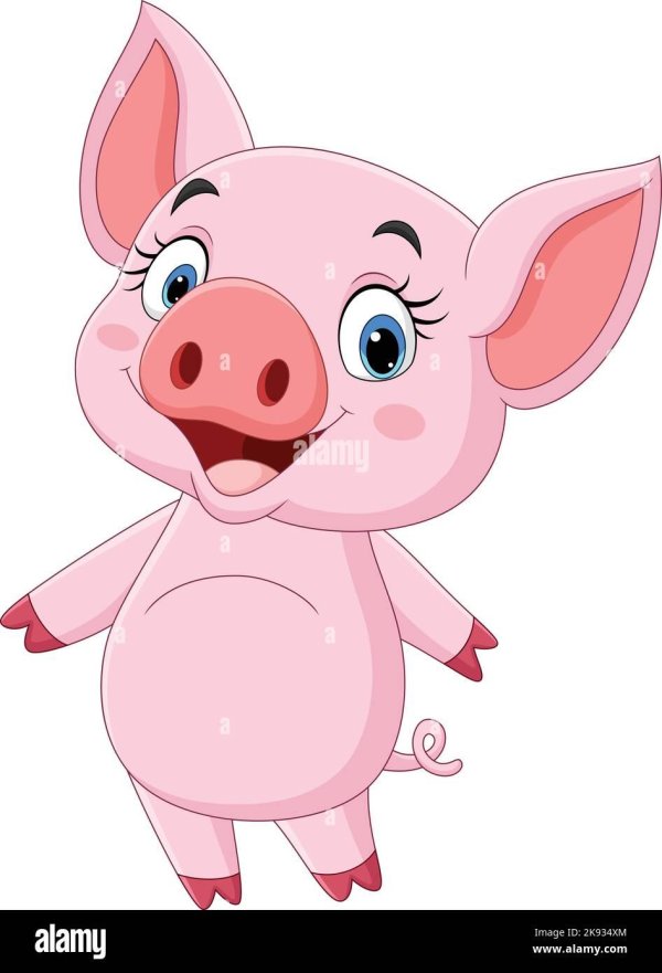 хрюшки мультяшные