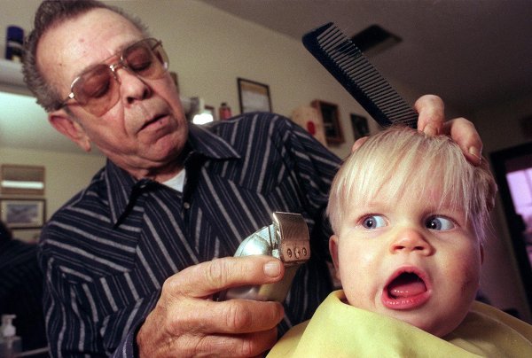 детские стрижки