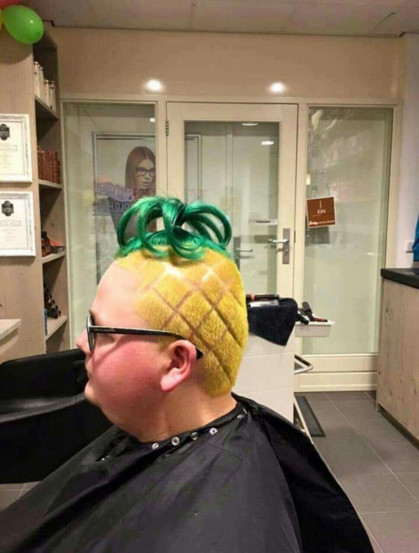 прически странные