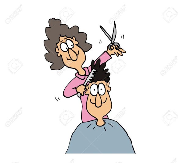 парикмахер анимация