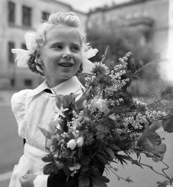 советская первоклассница