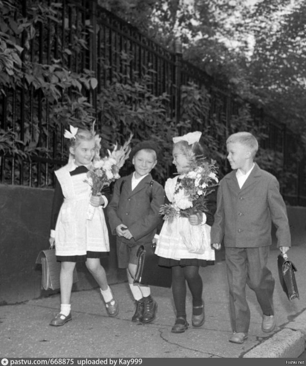 форма советских школьников