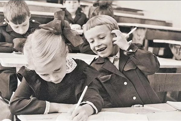 ученики советской школы