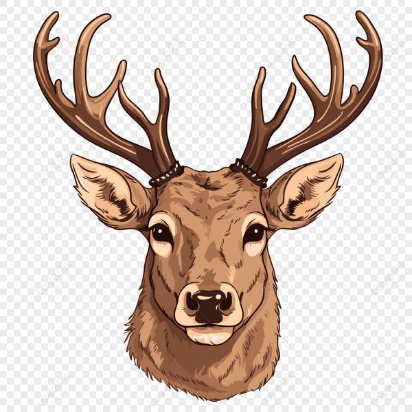 мордочка оленя