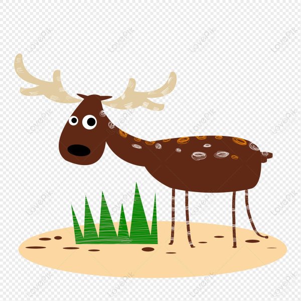 мультяшные олени