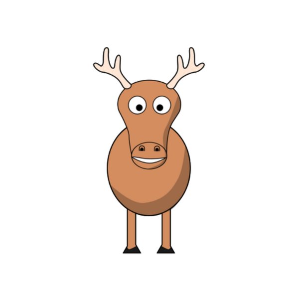 мультяшные олени