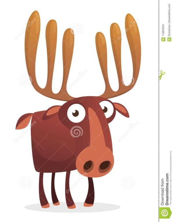 лось вектор