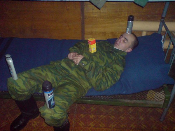 спящий солдат