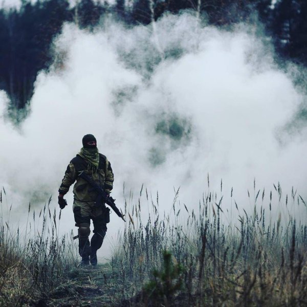 российские солдаты