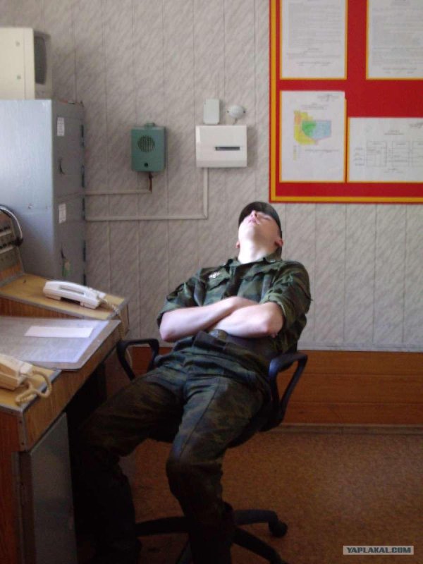 спящий солдат