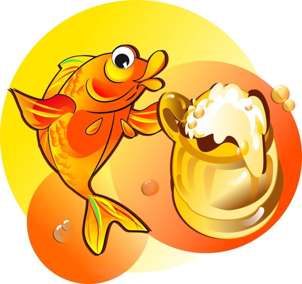 рыба с пивом