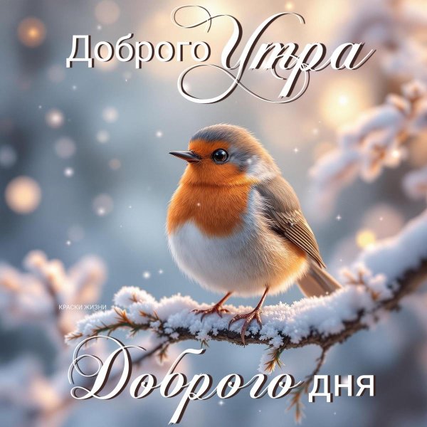 доброе зимнее утречко