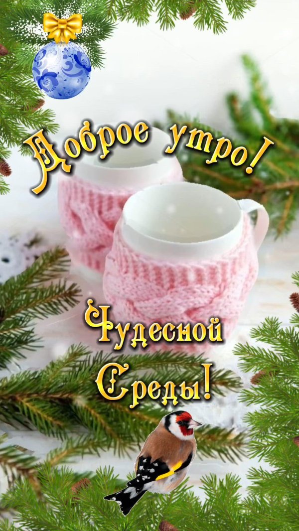 среда доброе утро зима
