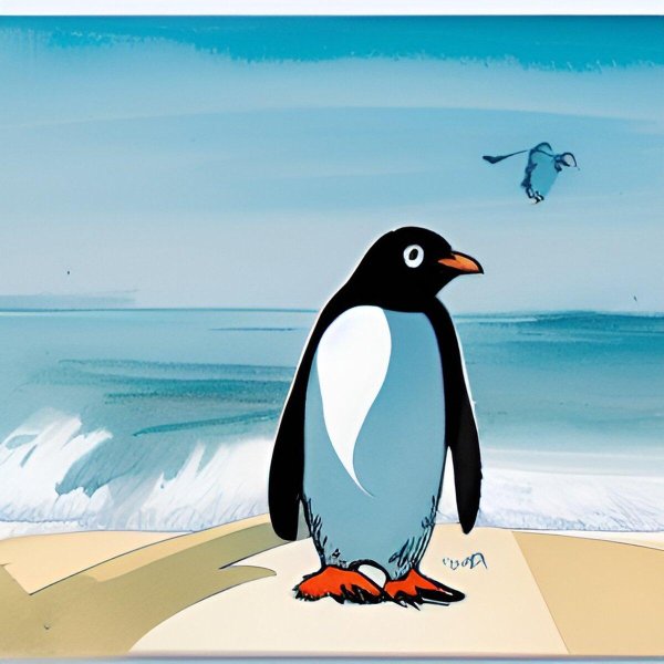 пингвин иллюстрация