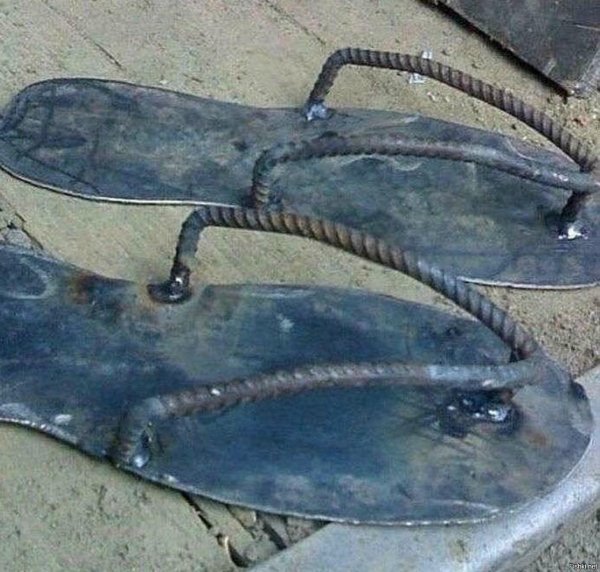 железные тапочки