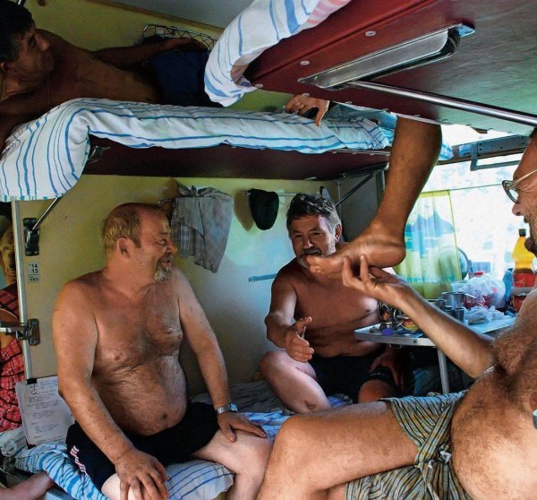 плацкарт летом