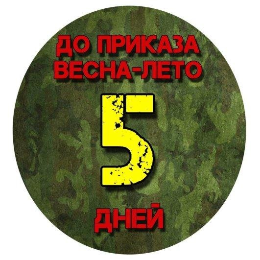 1 день до дембеля