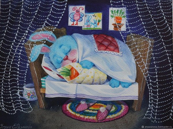 спящая зайка