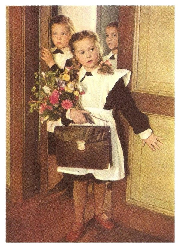 советская первоклассница