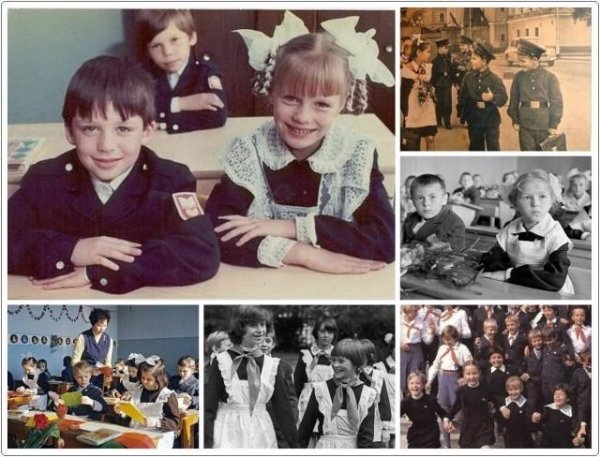 форма советских школьников