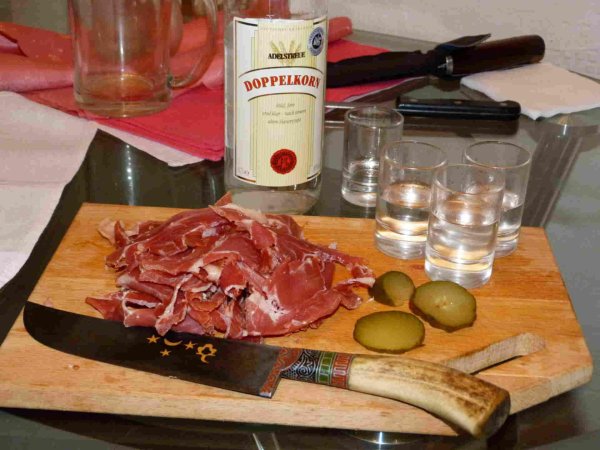 оленина строганина