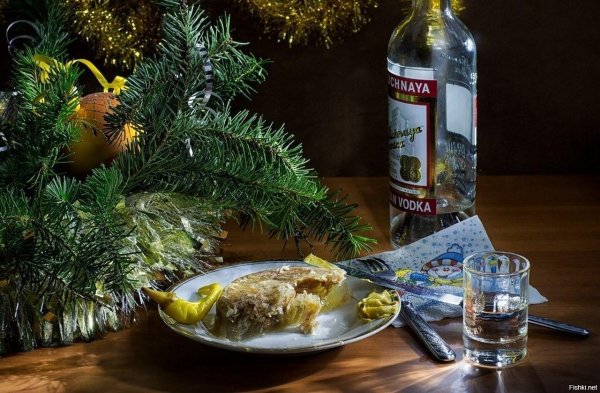 водка новогодняя