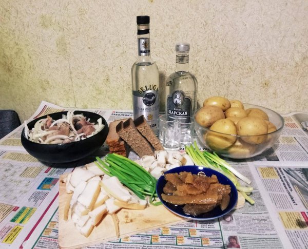 закуски на стол