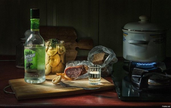 натюрморты с водкой николая ляпина