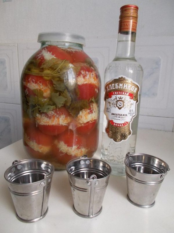 маринованные помидоры на зиму