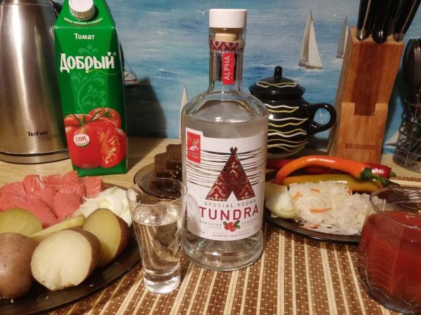 водка tundra