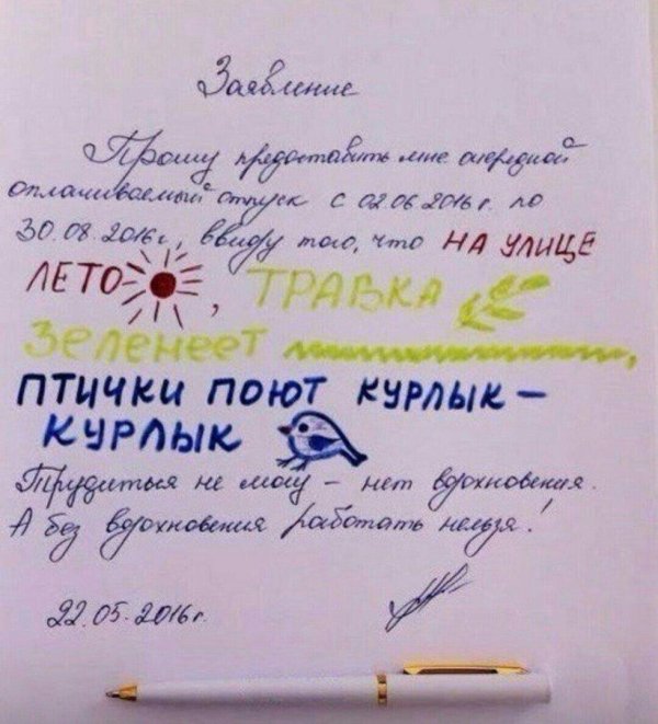 смешные заявления