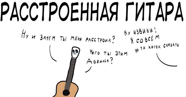 эскиз гитары