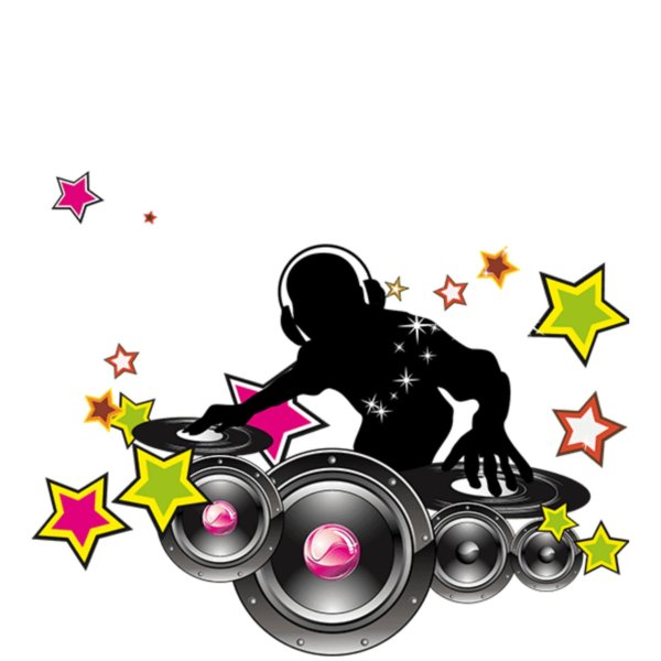 логотип диджея