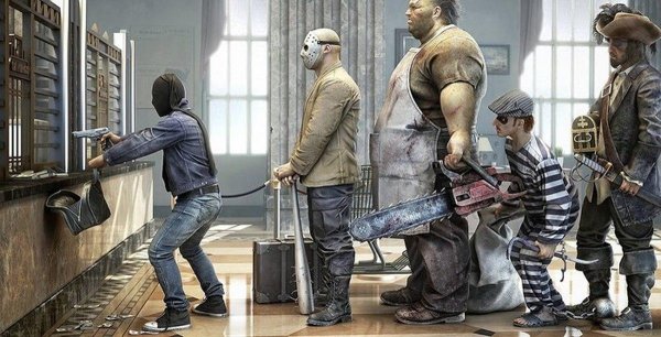 грабители банка