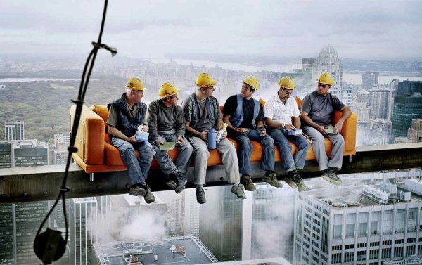 обед на высоте