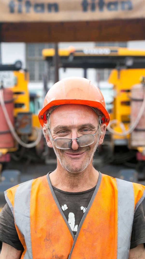 дорожный рабочий