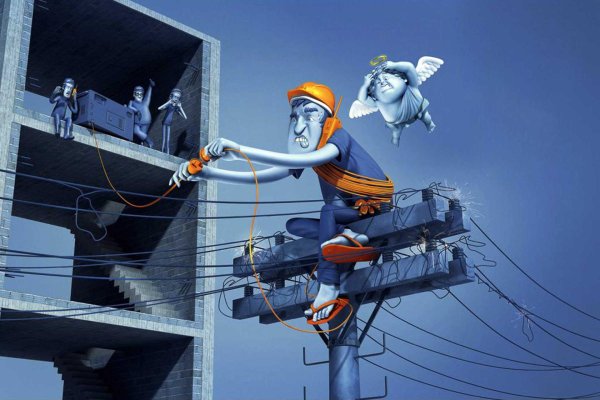 креативные рекламные плакаты